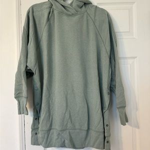 Aerie side button sweatshirt
